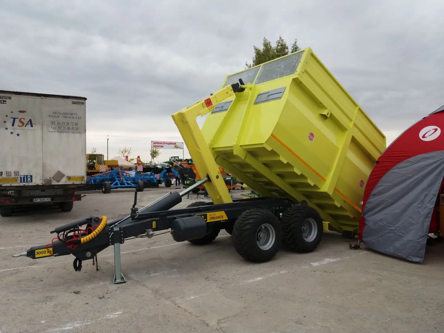 Напівпричіп мультиліфт тракторний полуприцеп мультилифт тракторный