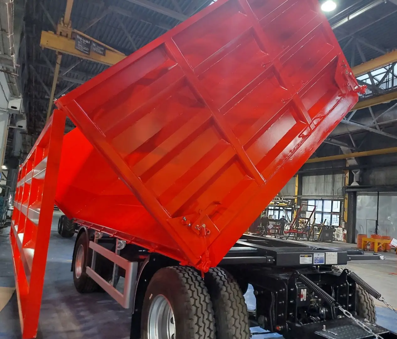 Причіп самоскид для зерна Прицеп самосвал для зерна