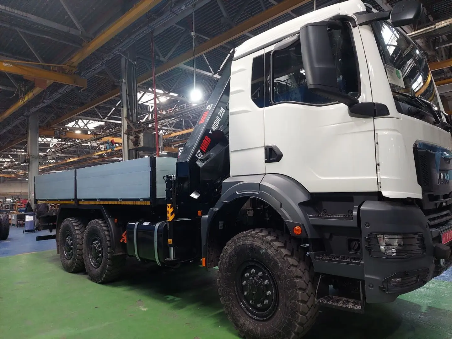 MAN TGS 33.440 з краном HIAB MAN TGS 33.440 с краном HIAB